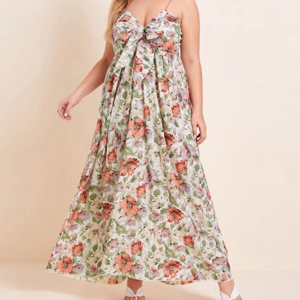 Floral maxi dress from SHEIN